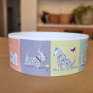 Adorable Dog Bowl by Fringe Studio, 8” x 3”